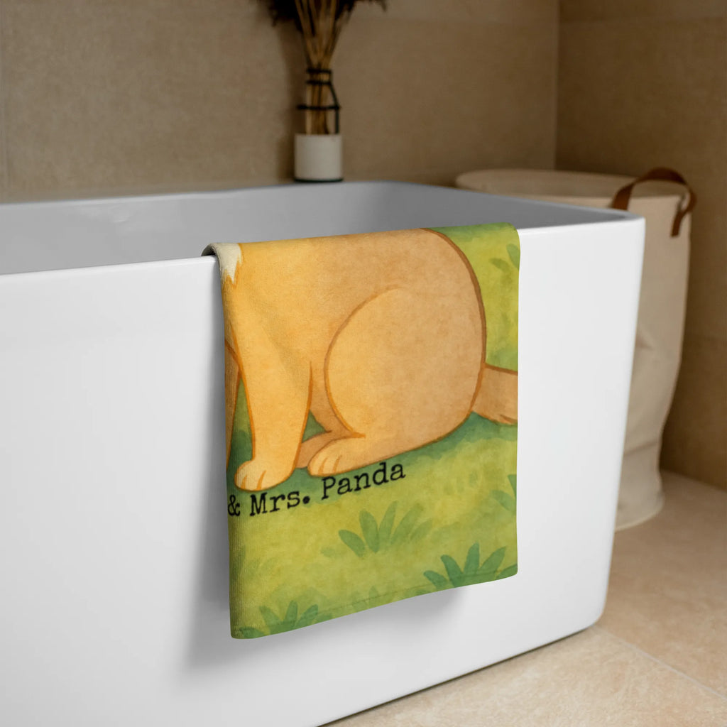 XL ręcznik kąpielowy Pies szczęście Design Pies, rasa psa, właściciel psa, miłośnik zwierząt, motyw psa, zwierzę domowe, powiedzenia