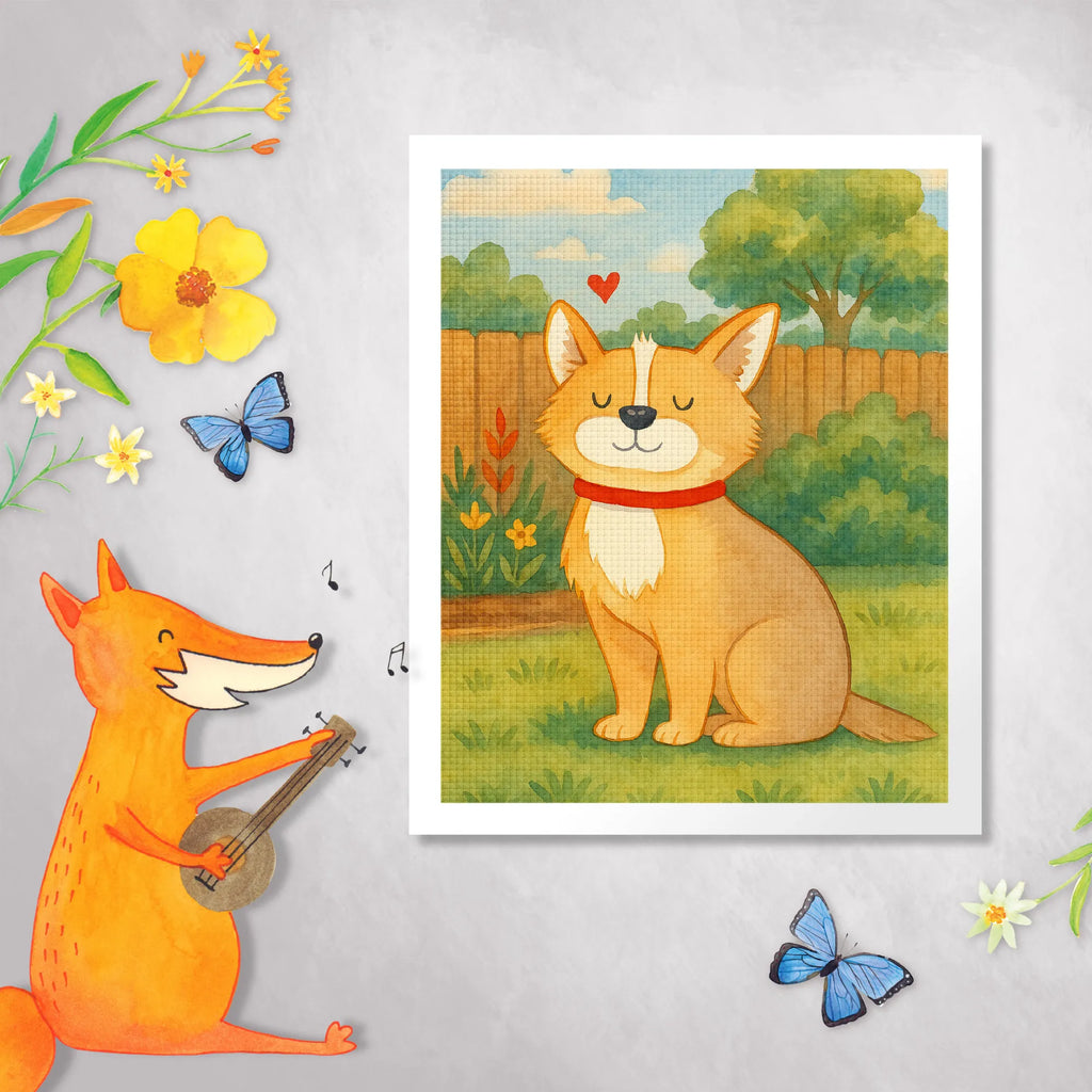 Diamond Painting Dog Luck Design dog breed, mutt, hound, woof, dog mama, love dogs, love for dogs, dog decorative items, bag with dog print, funny gifts for dog owners, what do you give a dog lover, Christmas gifts for dogs, gifts for dogs, dog sayings, dog love, dog owner, dog mom