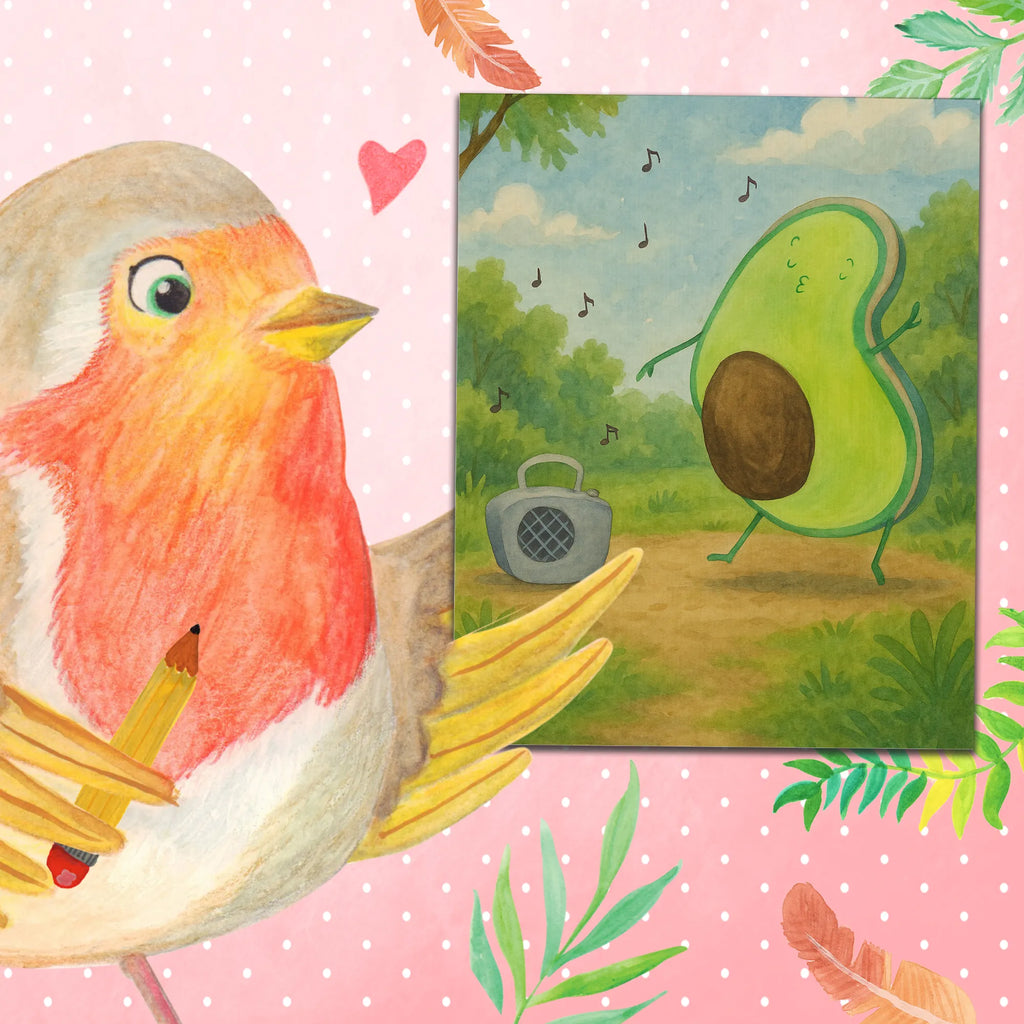 Paint by Numbers avocado Dance Design vegetables