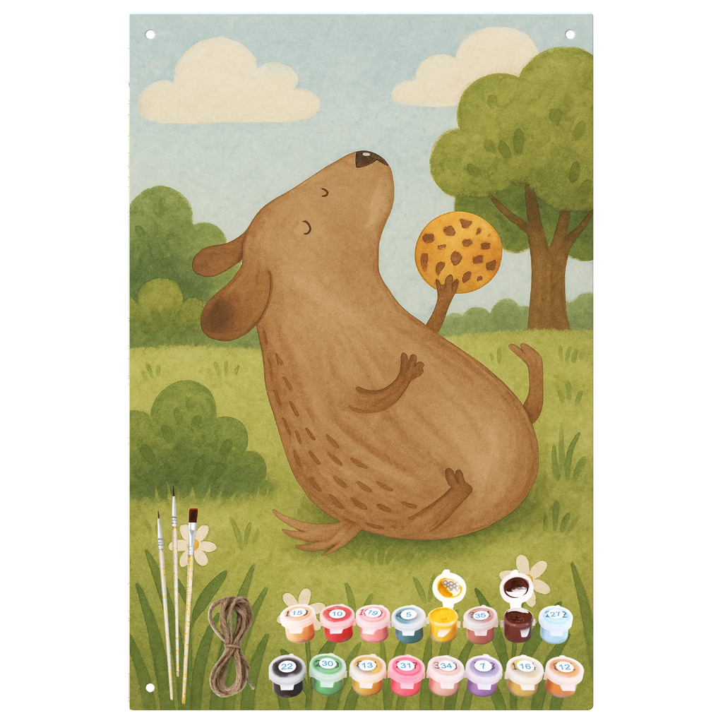 Paint by Numbers Metal Sign Dog biscuit Design dog breed, mutt, hound, woof, dog mama, love dogs, love for dogs, dog decorative items, bag with dog print, funny gifts for dog owners, what do you give a dog lover, Christmas gifts for dogs, gifts for dogs, dog sayings, dog biscuits, dog treats, treats, dog snacks