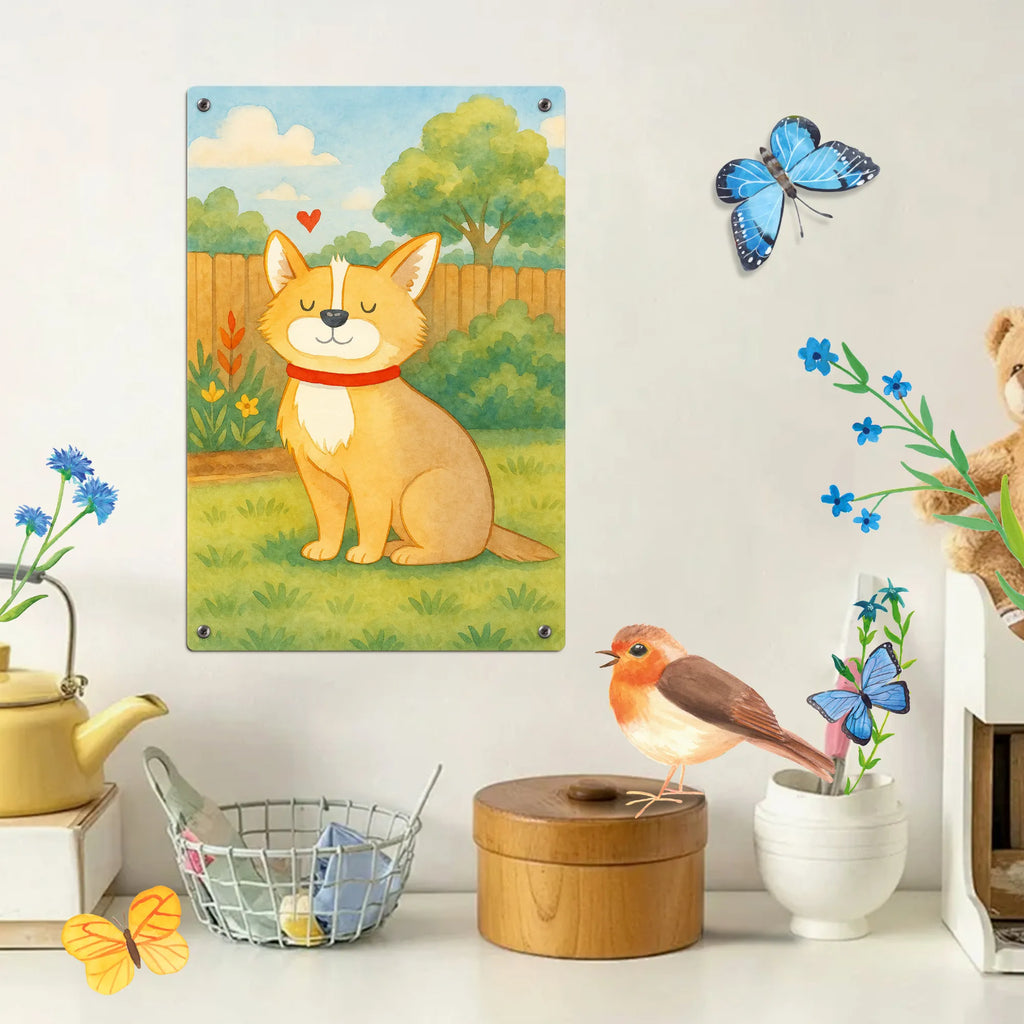 Paint by Numbers Metal Sign Dog Luck Design dog breed, mutt, hound, woof, dog mama, love dogs, love for dogs, dog decorative items, bag with dog print, funny gifts for dog owners, what do you give a dog lover, Christmas gifts for dogs, gifts for dogs, dog sayings, dog love, dog owner, dog mom