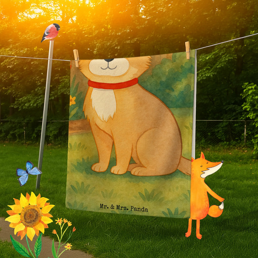 70 x 140 ręcznik Pies szczęście Design Pies, rasa psa, właściciel psa, miłośnik zwierząt, motyw psa, zwierzę domowe, powiedzenia