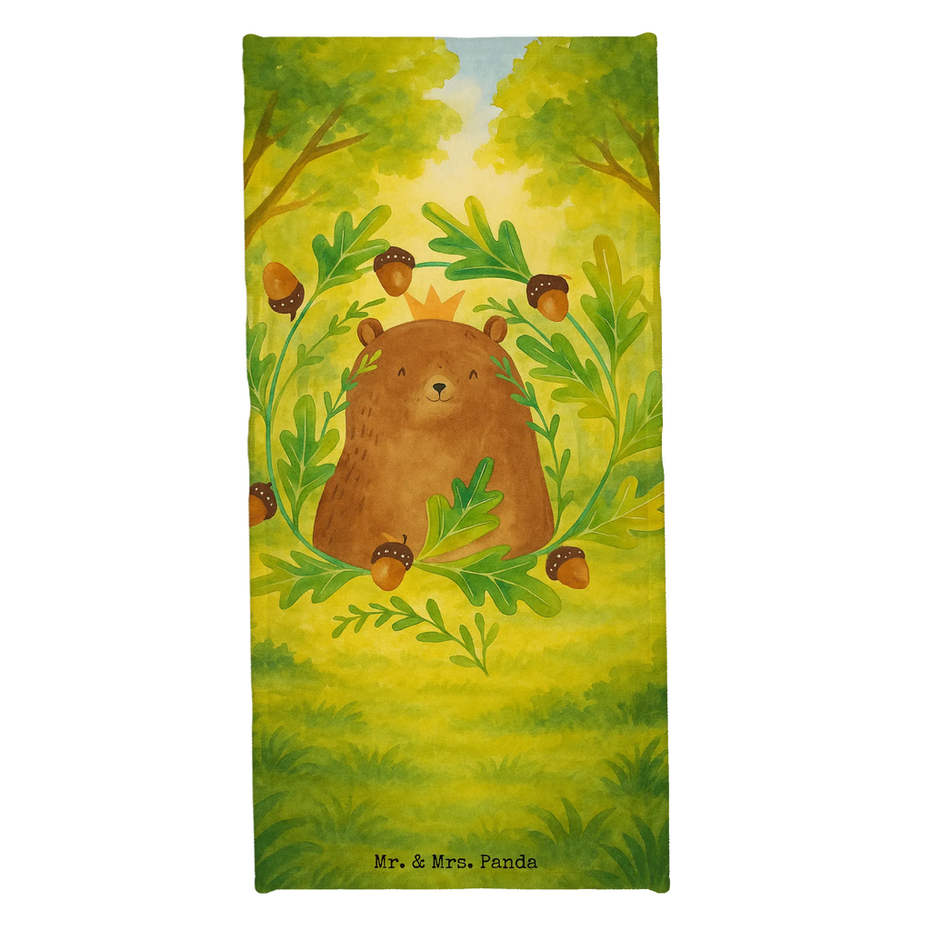 Hand towel bear king Design shower towel, teddy bear, cuddly toy, world best daddy, Father, Father's Day, Daddy Bear, best daddy