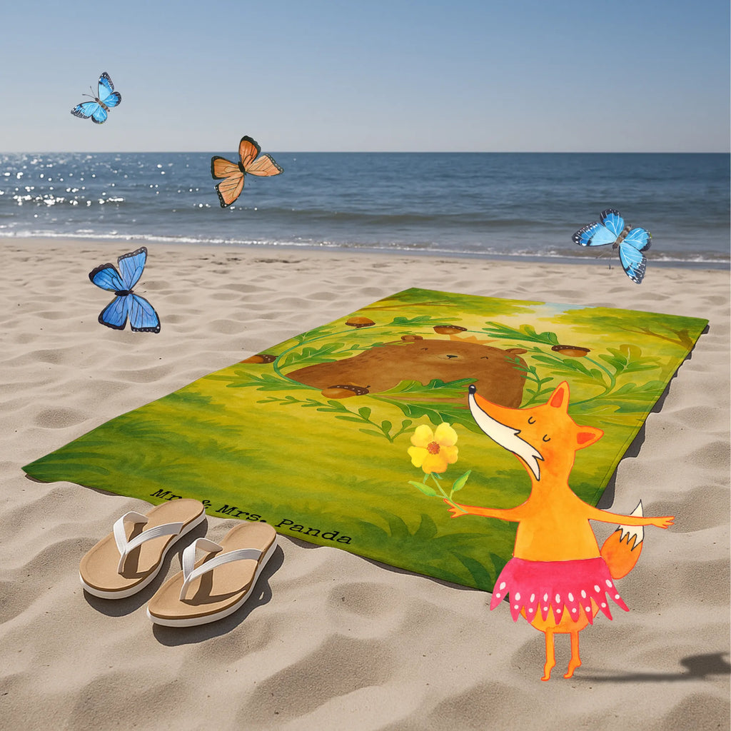 Hand towel bear king Design shower towel, teddy bear, cuddly toy, world best daddy, Father, Father's Day, Daddy Bear, best daddy