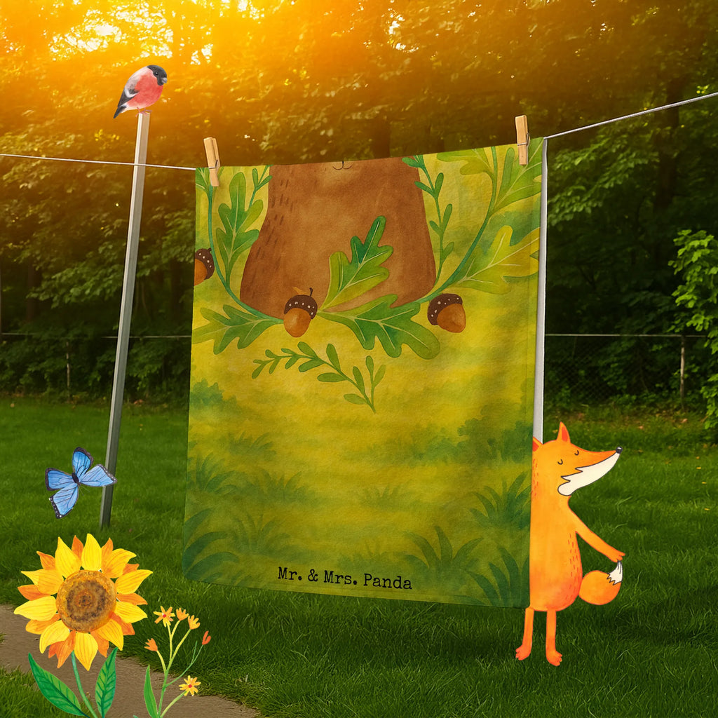 Hand towel bear king Design shower towel, teddy bear, cuddly toy, world best daddy, Father, Father's Day, Daddy Bear, best daddy