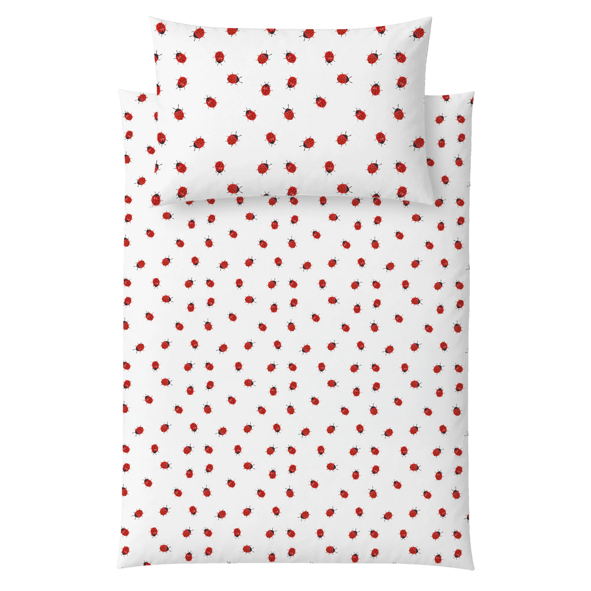  Ladybug Design Bettgarnitur Kinder, Kinder Bettwäsche, Bettwäsche Kinder, Kinderbettwäsche Set, Kleinkinder Bettwäsche, Kinderbettgarnitur, Kinder Bettzeug, Bettwäsche Set Kinder, Bettwäsche für Kinder, Kinder Bettset, Bettwäsche Kleinkind, Kinderbettwäsche, Grüne Punkte, Aquarell, Marienkäfer, Verspielt, Niedlich, Muster