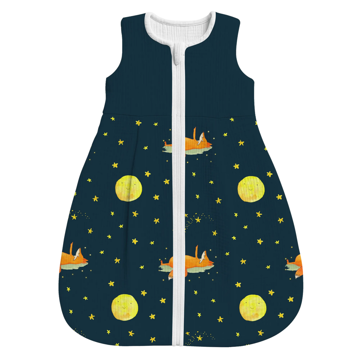 Schlafsack Baby Fuchs Sterne Muster Schlafsack Baby, Babyschlafsack, Fuchs, Romantik, Always Look On The Bright Side Of Life, Füchse, Spruch Positiv, Tröstende Worte, Spruch schön