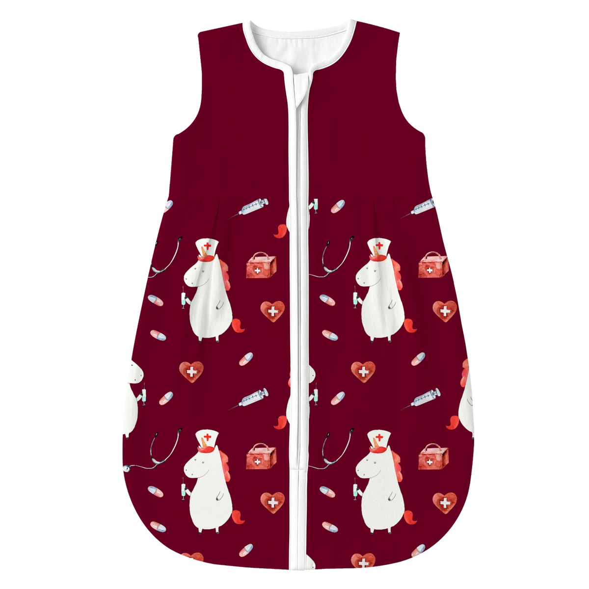 Schlafsack Baby Einhorn Krankenschwester Muster Schlafsack Baby, Babyschlafsack, Einhörner, Einhorn Deko, Einhorn, Unicorn, Krankenschwester Dankeschön, Ärztin Geschenk, Krankenschwester Geschenk, Krankenpflegerin, Krankenpfleger Geschenk, Krankenhaus