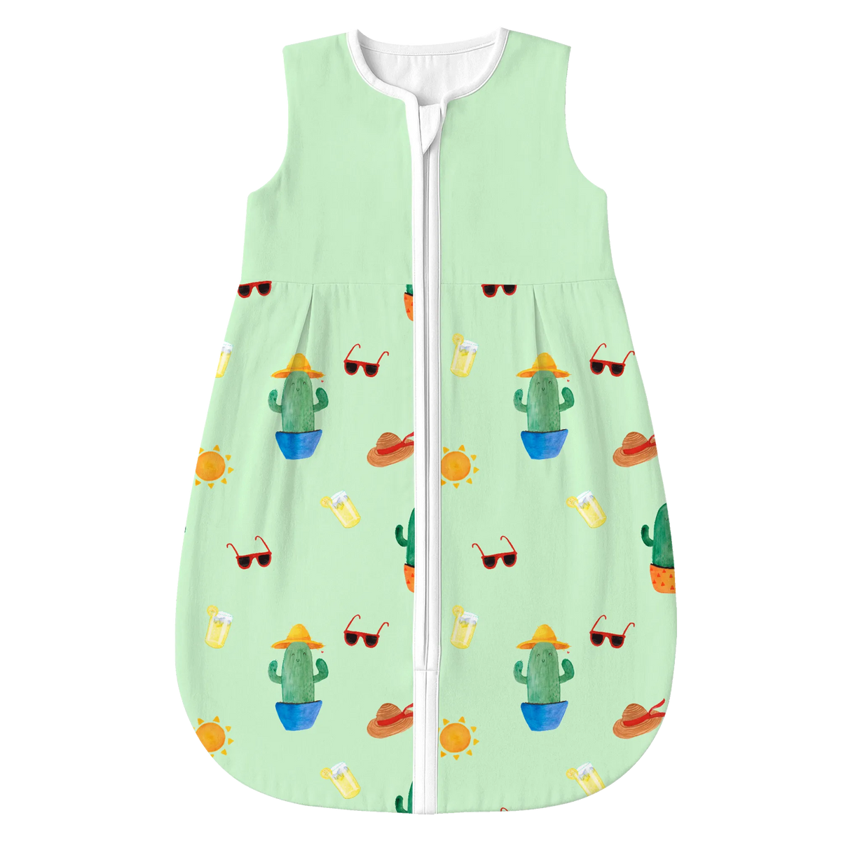 Schlafsack Baby Kaktus Sonne Muster Babyschlafsack, Schlafsack Baby, Kakteen, Kaktus, Trennung, Sonnenschein, Liebe Kaktusliebe, Scheidung, Liebeskummer, Liebeskummer Geschenk, Glück, Sonne, Neustart, Freundin, Motivation, Ehebruch, Geschenkidee, glücklich