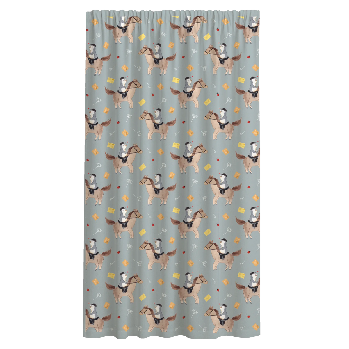 Vorhang Pferd Reiten Muster Flächenvorhang, Gardine, Stoffvorhang, Baumwollvorhang, Seitenschal, Vorhang, Vorhang Schal, Schiebevorhang, Gardinenschal, Geschenk, Schenken, Sport, Sportart, Hobby, Danke, Dankeschön, Auszeichnung, Gewinn, Sportler, Reitsport, Reiten, Reitstall, Pferde, Reitverein