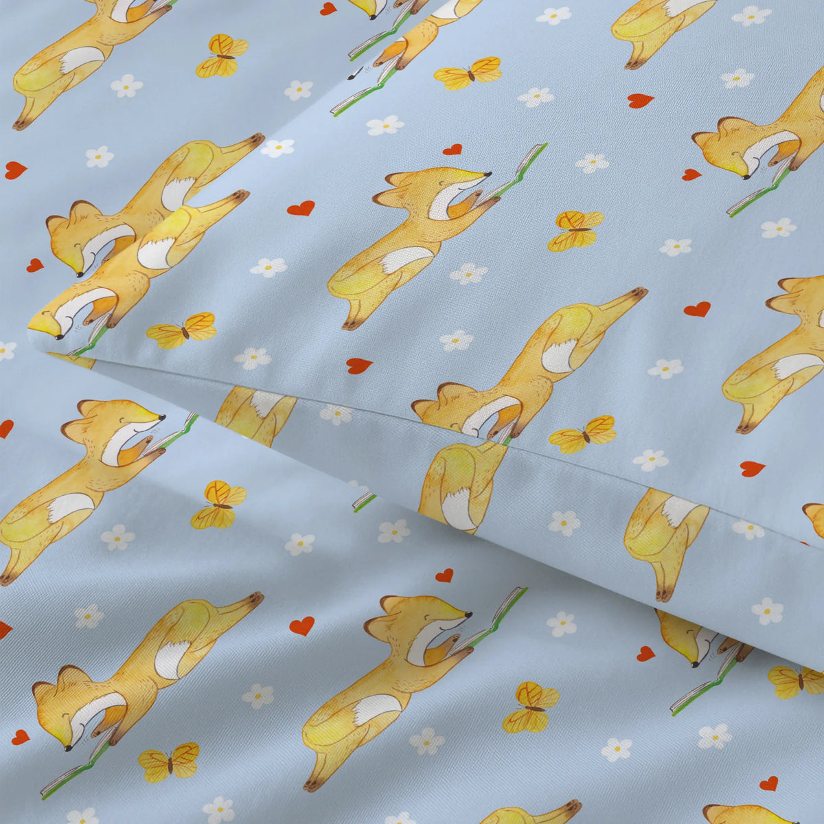 Bettwäsche Fuchs Lesen Muster Kissenhülle, Kuschelbettwäsche, Bettwäsche Baumwolle, Bettwäsche Set, Bettwäschegarnitur, Bettdeckenbezug, Baumwollbettwäsche, Deckenbezug, Kissenbezug, Bettwäsche Satin, Bettbezug, Baumwoll Satin, Baumwoll-Satin Bettwäsche, Bettzeug, Bettwäsche, Geschenk, Schenken, Sport, Sportart, Hobby, Danke, Dankeschön, Auszeichnung, Gewinn, Sportler, Bücher lesen, lesen, Bücherwurm
