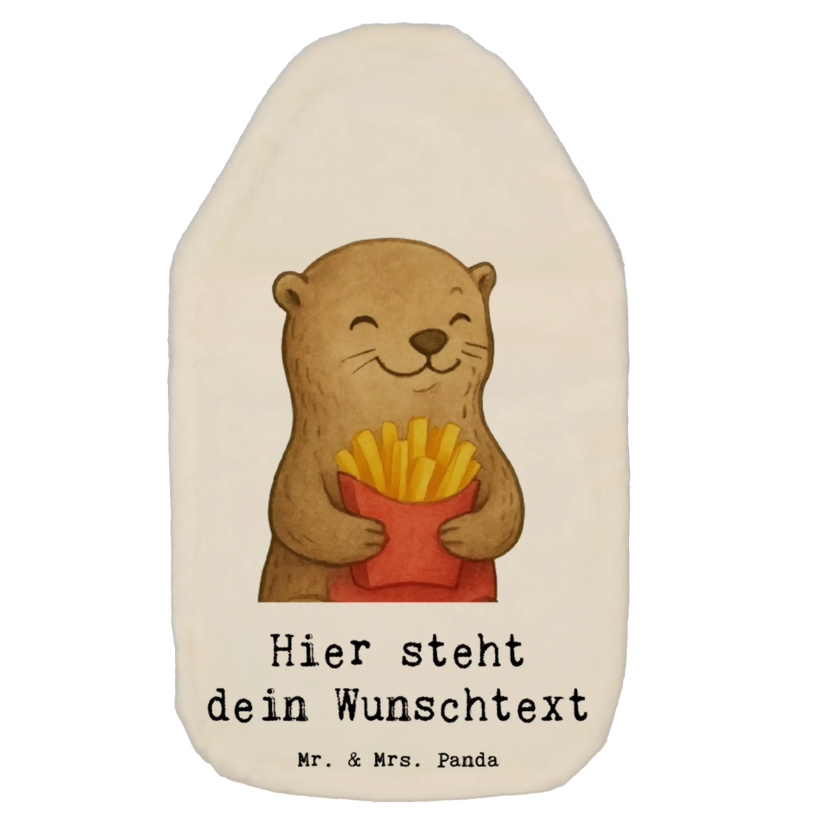 Personalisierte Wärmflasche Otter Pommes Wärmflasche individualisiert, Wärmekissen mit Namen, Personalisierte Bettflasche, Individuelle Wärmflasche, Personalisierte Wärmflasche, Personalisierbare Wärmflasche, Bettflasche personalisiert, Wärmflasche personalisierbar, Wärmflasche personalisiert