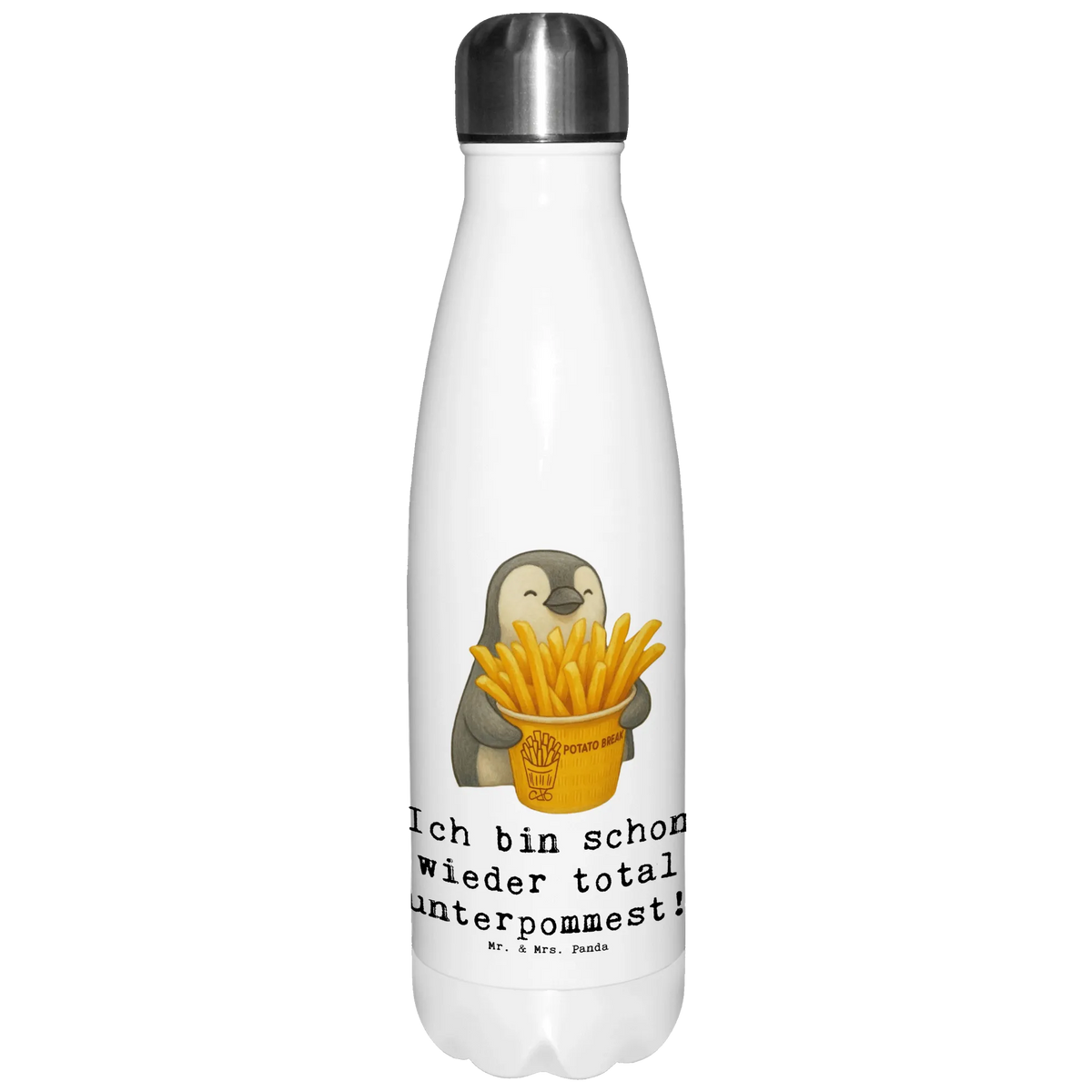 Insulated bottle Pinguin Pommes Eimer Sprudelflasche, Reiseflasche, Trinkflasche Isoliert, Edelstahlflasche, Trinkbehälter, Isolier-Trinkflasche, trinkflaschen, Metallflasche, Flasche aus Edelstahl, Getränkeflasche, Teeflasche, Thermoflasche Edelstahl, Edelstahl Thermosflasche, Trinkflasche, Sportflasche, Edelstahl Isolierflasche, Thermo Trinkflasche, thermosflaschen, schulflasche, Thermos, Wasserflasche, Isolierbehälter, Edelstahl Wasserflasche, Outdoorflasche, Thermobehälter, Trinkgefäß, Thermobottle, isolierflaschen, Wanderflasche, Kaffeeflasche, Thermosflasche, Vakuumflasche, Thermo-Trinkflasche