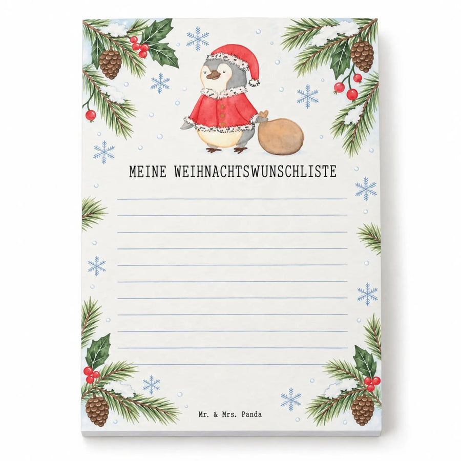 Winter Block Set – Rotkehlchen, Pinguin Nikolaus & Pinguin-Marienkäfer