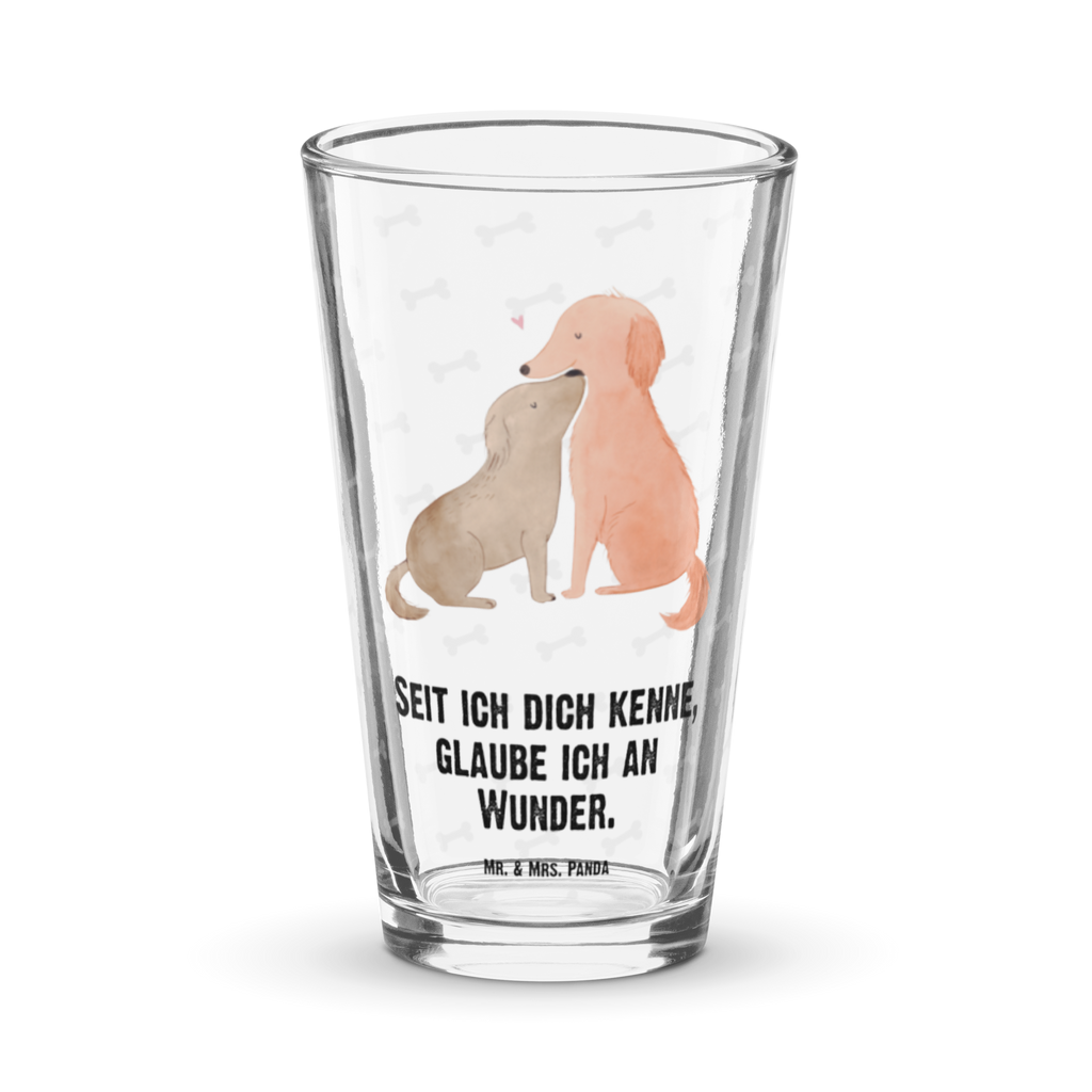 Premium Trinkglas Hunde Liebe Trinkglas, Glas, Pint Glas, Bierglas, Cocktail Glas, Wasserglas, Hund, Hundemotiv, Haustier, Hunderasse, Tierliebhaber, Hundebesitzer, Sprüche, Liebe, Hund. Hunde, Kuss, Vertrauen, Kuscheln, Herz