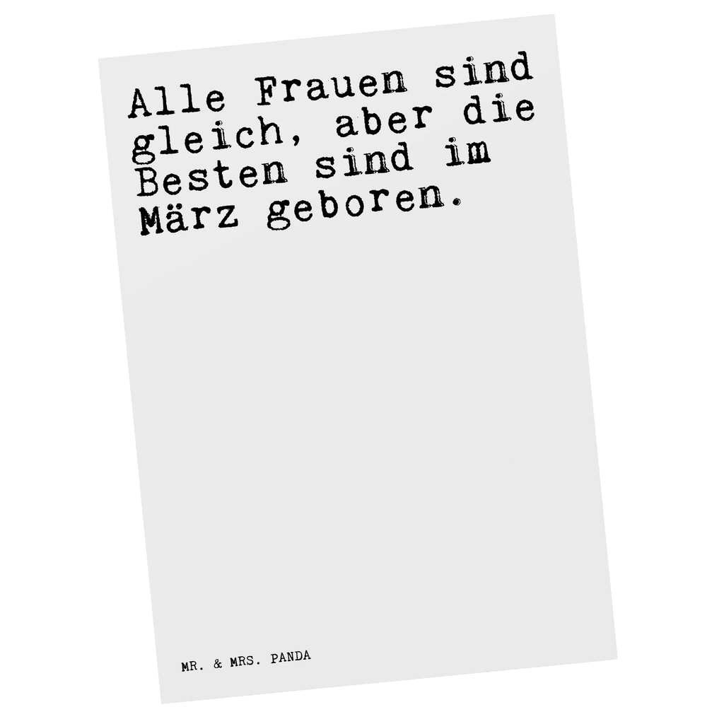 Postcard Alle Frauen sind gleich,... Ansichtskarte, Kunstkarten, Motivkarte, Fotokarte, Ansichtskarten, Designkarte, Postkarten, spruchkarte, einzelkarte, bildkarte, Grußkarte, kunstkarte, Postkarte, Sprüche, Lustige Sprüche, Weisheiten, Zitate, Spruch, Spruch Geschenke, Spruch Sprüche Weisheiten Zitate Lustig Weisheit Worte