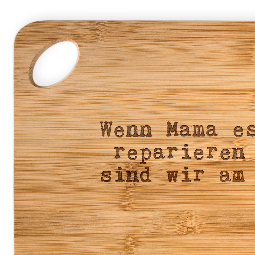 Servierbrett Wenn Mama es nicht... Schneidebrett, Holzbrett, Küchenbrett, Frühstücksbrett, Hackbrett, Brett, Holzbrettchen, Servierbrett, Bretter, Holzbretter, Holz Bretter, Schneidebrett Holz, Holzbrett mit Gravur, Schneidbrett, Holzbrett Küche, Holzschneidebrett, Spruch, Sprüche, lustige Sprüche, Weisheiten, Zitate, Spruch Geschenke, Spruch Sprüche Weisheiten Zitate Lustig Weisheit Worte