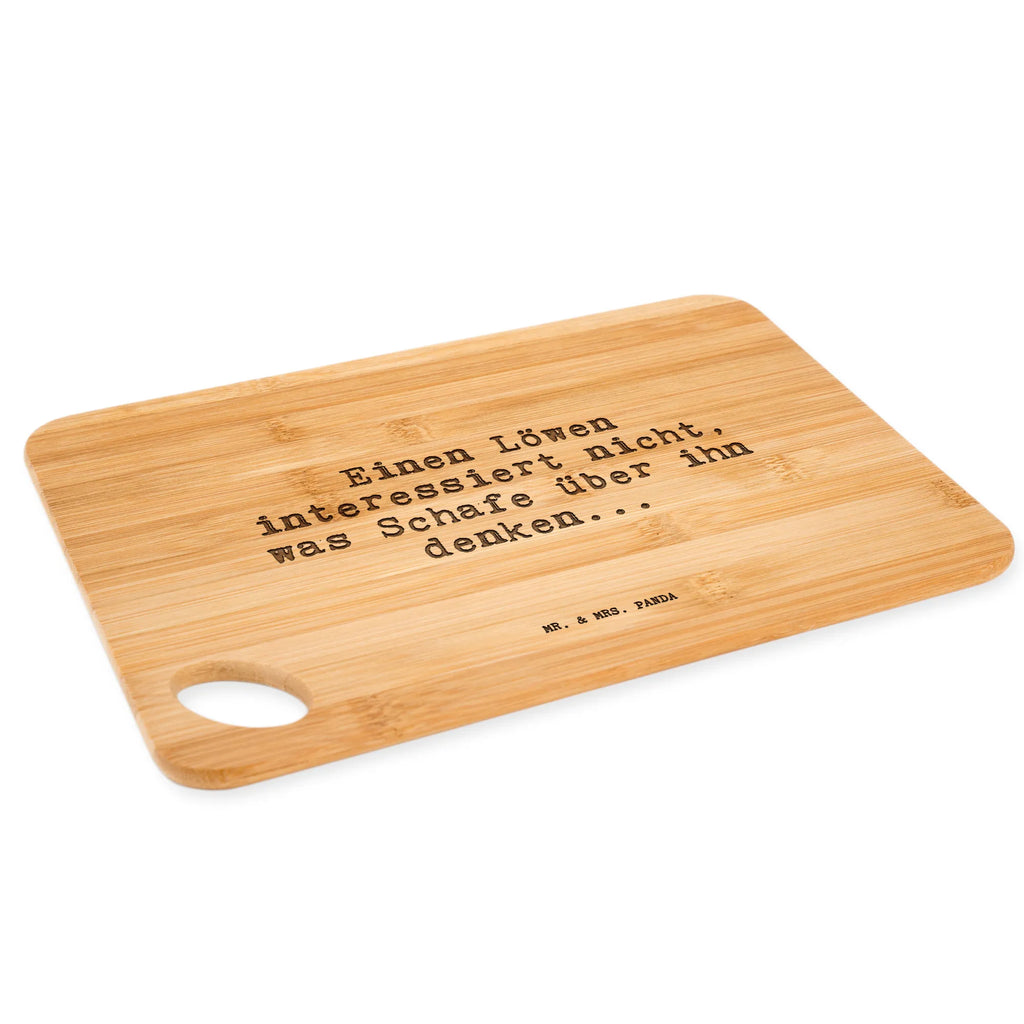Bamboo chopping board Einen Löwen interessiert nicht,... bamboo, breakfast, carving board, solid, cutting block, wood, board, kitchen board, kitchen, nature, engraving, slices, robust, dulcimer, breakfast board, cutting board, saying, sayings, funny, wisdom, quotes, Sayings Proverbs Wisdom Quotes Funny Wisdom Words