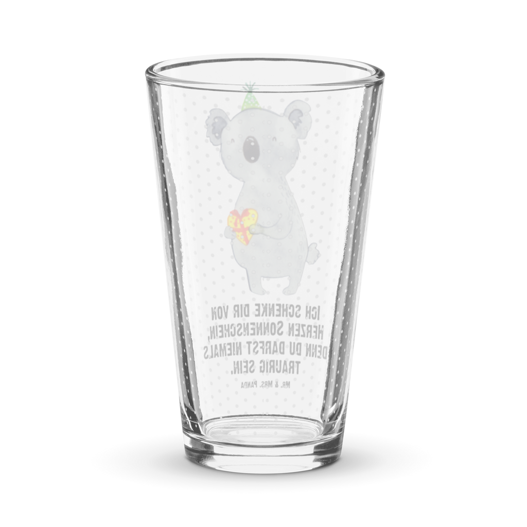 Premium Trinkglas Koala Geschenk Trinkglas, Glas, Pint Glas, Bierglas, Cocktail Glas, Wasserglas, Koala, Koalabär, Geschenk, Geburtstag, Party