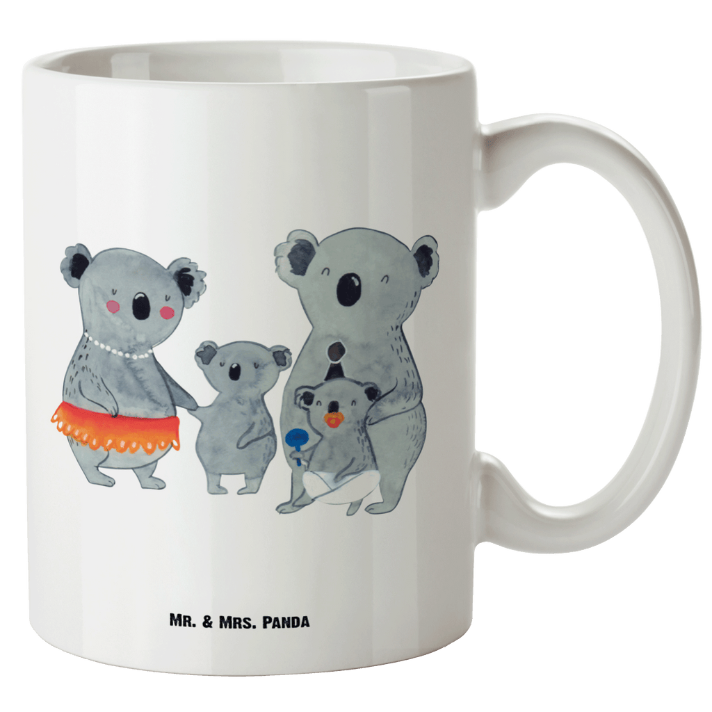 XL Tasse Koala Familie XL Tasse, Große Tasse, Grosse Kaffeetasse, XL Becher, XL Teetasse, spülmaschinenfest, Jumbo Tasse, Groß, Familie, Vatertag, Muttertag, Bruder, Schwester, Mama, Papa, Oma, Opa, Koala, Koalas, Family, Kinder, Geschwister, Familienleben