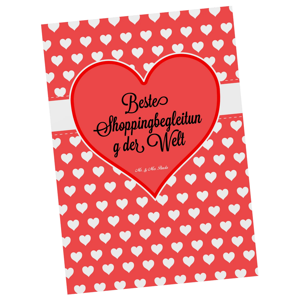 Postcard Shoppingbegleitung paper, invitation, letter, postcards, card, Postcard, invitation card, gift card, gift, Heart Love In Love Thank You Birthday Best Best Thank You