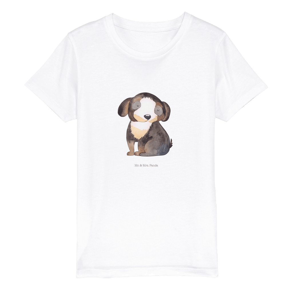 Organic Kinder T-Shirt Hund entspannt Kinder T-Shirt, Kinder T-Shirt Mädchen, Kinder T-Shirt Jungen, Hund, Hundemotiv, Haustier, Hunderasse, Tierliebhaber, Hundebesitzer, Sprüche, schwarzer Hund, Hundeliebe, Liebe, Hundeglück