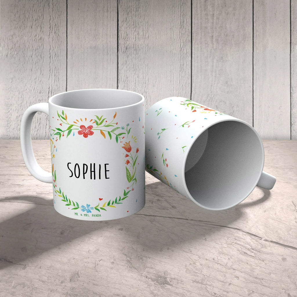 Kubek Sophie Geschenktasse, Bürotasse, Porzellantasse, Keramiktasse, Tasse mit Motiven, Tasse, Teetasse, Tasse mit Zitaten, Kaffeetasse, Geschenk