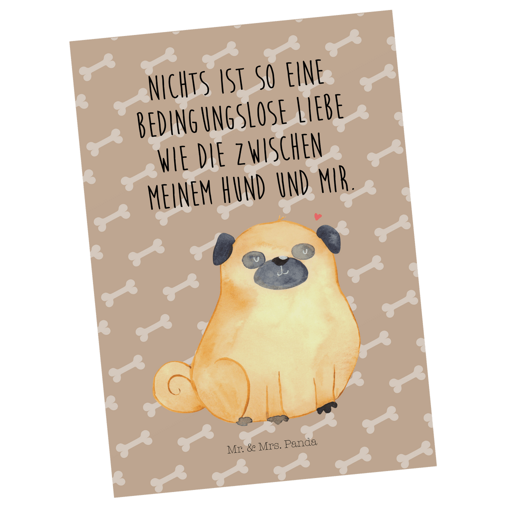 Postkarte Mops Postkarte, Karte, Geschenkkarte, Grußkarte, Einladung, Ansichtskarte, Geburtstagskarte, Einladungskarte, Dankeskarte, Hund, Hundemotiv, Haustier, Hunderasse, Tierliebhaber, Hundebesitzer, Sprüche, Mops, Liebe, Hundeliebe