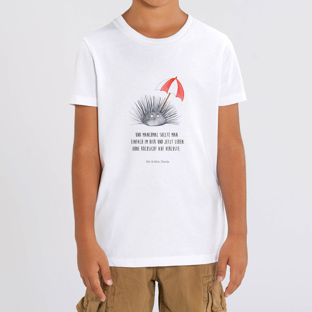 Organic Kinder T-Shirt Seeigel Kinder T-Shirt, Kinder T-Shirt Mädchen, Kinder T-Shirt Jungen, Meerestiere, Meer, Urlaub, Seeigel, Achtsamkeit, Selbstakzeptanz, Selbstliebe, Hier und Jetzt, Leben, Lebe
