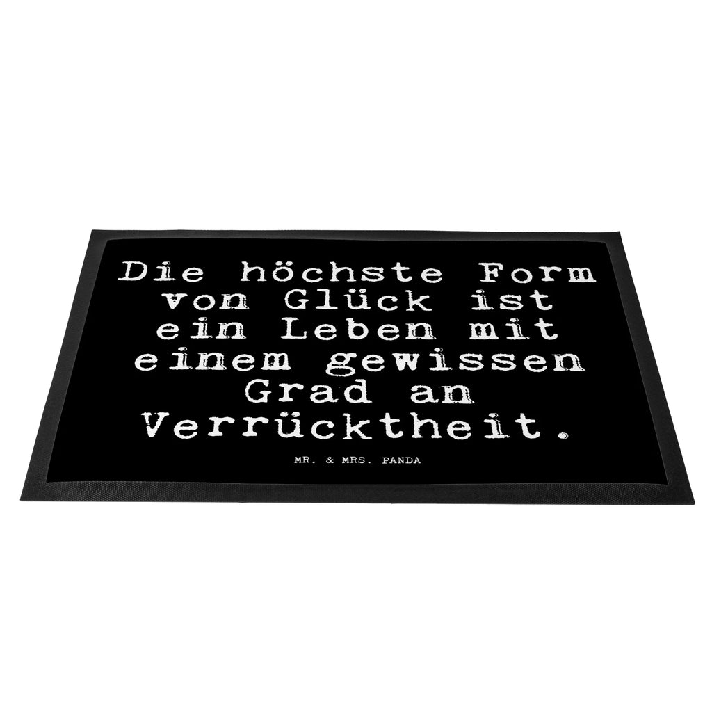 Fußmatte Fun Talk Die höchste Form von Glück ist ein Leben mit einem gewissen Grad an Verrücktheit. Haustürmatte, Fussmatten online, Fußmatte outdoor, Vorleger, Fußabtreter, Schmutzfänger, Fußmatten, Schmutzfangteppich, Fußabstreifer, Türvorleger, Gummi Matte, Matte, Schmutzfangmatte, Fußmatte außen wetterfest, Motivfußmatte, Schmutzmatte, Fußabtreter außen, Fußmatte innen, Fußmatte waschbar, Gummimatte, Fussmatten, Fußmatte außen, Türmatte, Fußabstreifer außen, Eingangsteppich, Schmutzfangmatte waschbar, Sauberlaufmatte, Spruch, Sprüche, lustige Sprüche, Weisheiten, Zitate, Spruch Geschenke, Glizer Spruch Sprüche Weisheiten Zitate Lustig Weisheit Worte