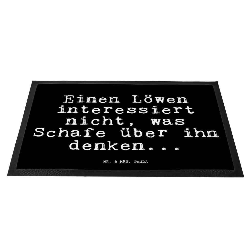 Doormat Einen Löwen interessiert nicht,... saying, sayings, funny, wisdom, quotes, Glizzer Spell Proverbs Wisdom Quotes Funny Wisdom Words