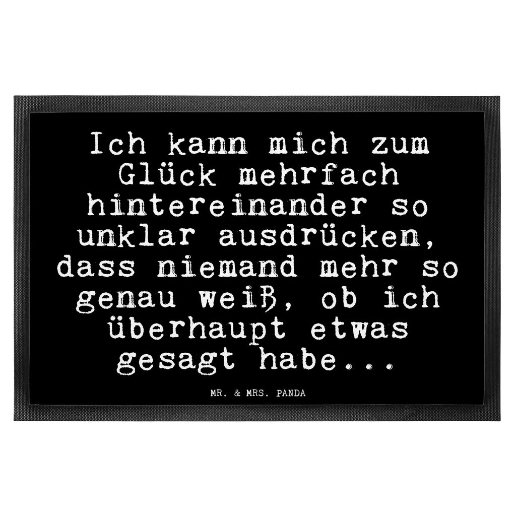 Doormat Ich kann mich zum... saying, sayings, funny, wisdom, quotes, Glizzer Spell Proverbs Wisdom Quotes Funny Wisdom Words