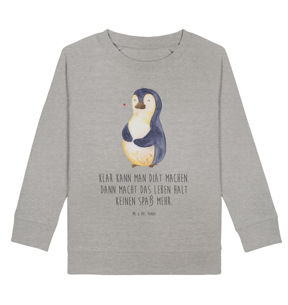 Organic Kinder Pullover Pinguin Diät Kinder Pullover, Kinder Sweatshirt, Jungen, Mädchen, Pinguin, Pinguine, Diät, Abnehmen, Abspecken, Gewicht, Motivation, Selbstliebe, Körperliebe, Selbstrespekt