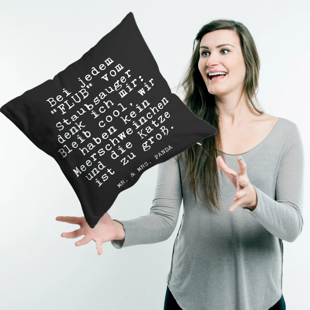 Cushion Bei jedem "FLUB" vom... cushion, bed, 40x40, pad, 40 x 40, couch, soft, Pillow, settee, sofa, bedroom, pillow case, pillows, fluffy, saying, sayings, funny, wisdom, quotes, Glizzer Spell Proverbs Wisdom Quotes Funny Wisdom Words