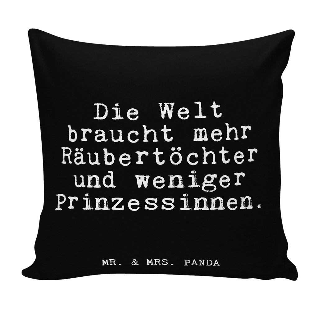 40x40 Kissen Fun Talk Die Welt braucht mehr Räubertöchter und weniger Prinzessinnen. Sofakissen, sitzkissen, Couchkissen, Kissenhülle 40x40, Dekokissen 40x40, Sofakissen 40x40, Dekokissen, Dekokissen Sofa, Motivkissen, Kissen 40x40 Waschbar, sofakissen, Kissenhülle, Kopfkissen, Kissen, Kissen 40x40, Kopfkissen 40x40, Kissenbezug 40x40, Kissenbezüge, Zierkissen, Spruch, Sprüche, lustige Sprüche, Weisheiten, Zitate, Spruch Geschenke, Glizer Spruch Sprüche Weisheiten Zitate Lustig Weisheit Worte