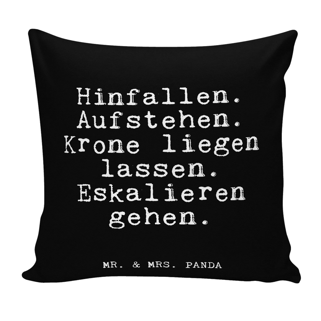 40x40 Kissen Fun Talk Hinfallen. Aufstehen. Krone liegen lassen. Eskalieren gehen. Sofakissen, Kissenbezug 40x40, Kissenbezüge, Dekokissen 40x40, sitzkissen, Kissen, Dekokissen Sofa, Kopfkissen 40x40, Zierkissen, Kissen 40x40, Sofakissen 40x40, Dekokissen, Kissen 40x40 Waschbar, sofakissen, Couchkissen, Kissenhülle 40x40, Kopfkissen, Kissenhülle, Motivkissen, Spruch, Sprüche, lustige Sprüche, Weisheiten, Zitate, Spruch Geschenke, Glizer Spruch Sprüche Weisheiten Zitate Lustig Weisheit Worte