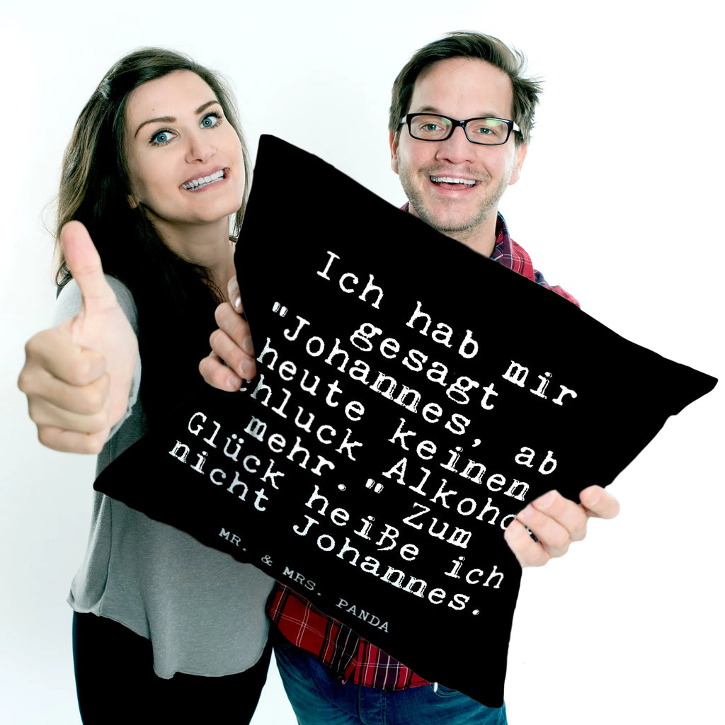 Cushion Ich hab mir gesagt... couch, bedroom, 40x40, bed, pillows, fluffy, pad, 40 x 40, pillow case, Pillow, sofa, soft, settee, cushion, saying, sayings, funny, wisdom, quotes, Glizzer Spell Proverbs Wisdom Quotes Funny Wisdom Words