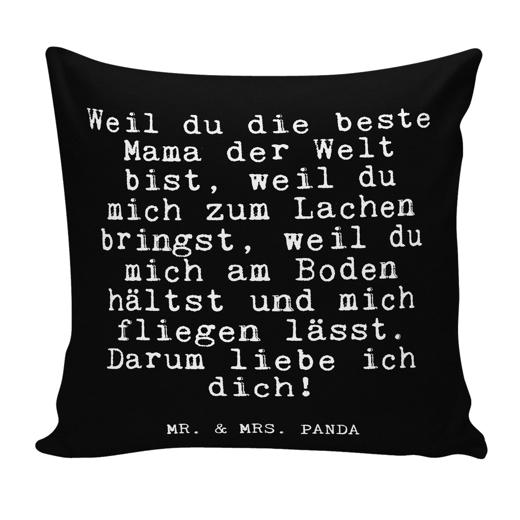 Cushion Weil du die beste... cushion, pillow case, sofa, pillows, bedroom, pad, bed, settee, fluffy, 40x40, 40 x 40, couch, soft, Pillow, saying, sayings, funny, wisdom, quotes, Glizzer Spell Proverbs Wisdom Quotes Funny Wisdom Words
