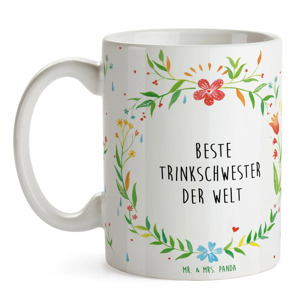 Kubek Trinkschwester schöne tasse, milchkaffeetasse, Pott, Kaffeepott, Tasse mit Spruch, kaffeetasse keramik, statement tasse, design tasse, Teepott, Tasse, Kakaotasse, Keramikbecher, Tasse mit Motiv, kaffeebecher bedruckt, Coffee Mug, kaffeebecher keramik, kaffeetasse bedruckt, Bedruckte Tasse, Teebecher, Motivtasse, Kaffeetasse, Designtasse, Teetasse, haferl, Dekotasse, hochwertige tasse, Bürotasse, Trinktasse, Sprüchetasse, Mug, Henkeltasse, tasse für büro, Frühstückstasse, Frühstücksbecher, heißgetränkebecher, Kaffeebecher, Trinkbecher, Keramiktasse, tasse für kaffee, Geschenktasse, Henkelbecher, Becher, Bürobecher, Geschenk