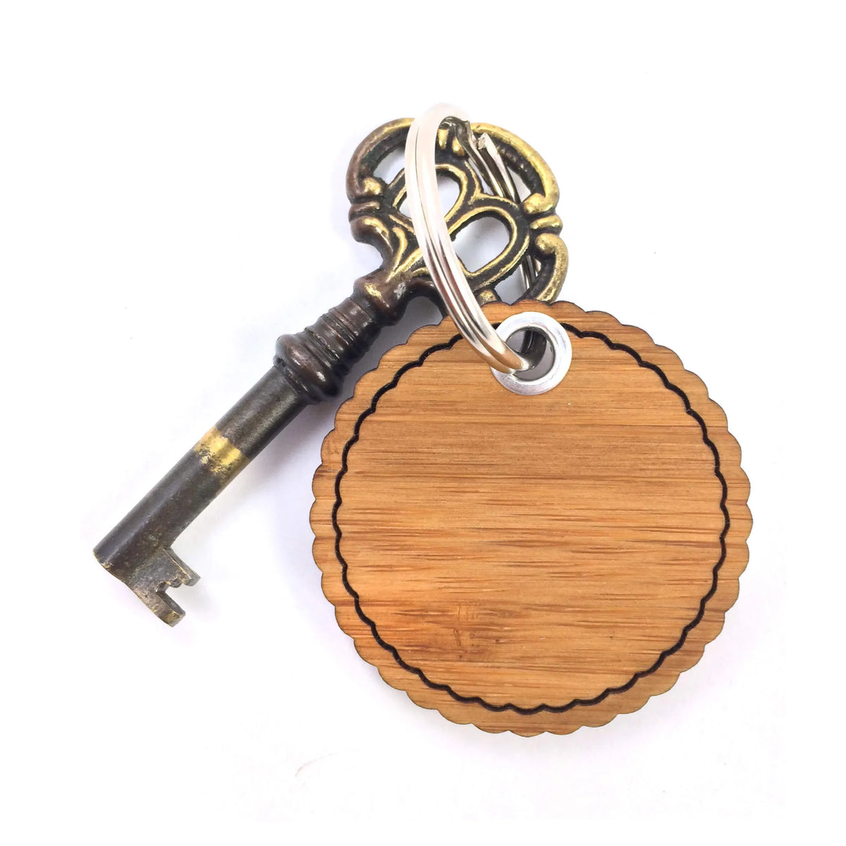 Wavy key ring Bee lucky charm, pendant, keychain, key ring, bag pendant, Bee