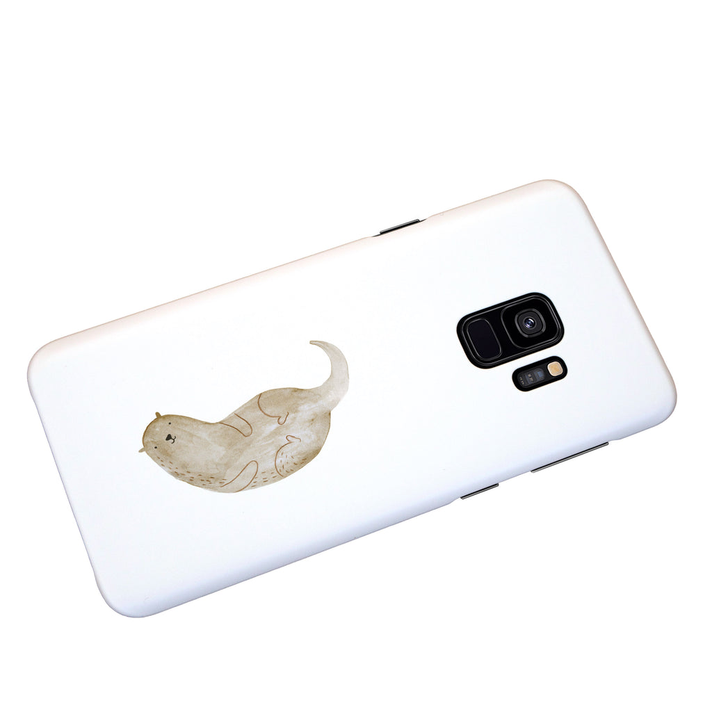 Handyhülle Otter Kopfüber Samsung Galaxy S9, Handyhülle, Smartphone Hülle, Handy Case, Handycover, Hülle, Otter, Fischotter, Seeotter, Otter Seeotter See Otter