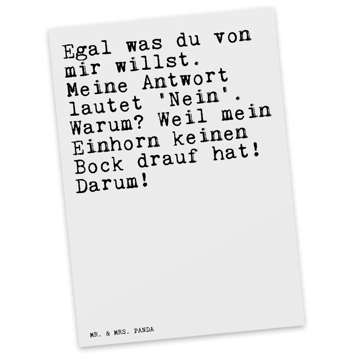 Postkarte Egal was du von... Ansichtskarte, Fotokarte, Ansichtskarten, Postkarten, Kunstkarten, spruchkarte, einzelkarte, Postkarte, Designkarte, bildkarte, Grußkarte, kunstkarte, Motivkarte, Sprüche, Lustige Sprüche, Weisheiten, Zitate, Spruch, Spruch Geschenke, Spruch Sprüche Weisheiten Zitate Lustig Weisheit Worte