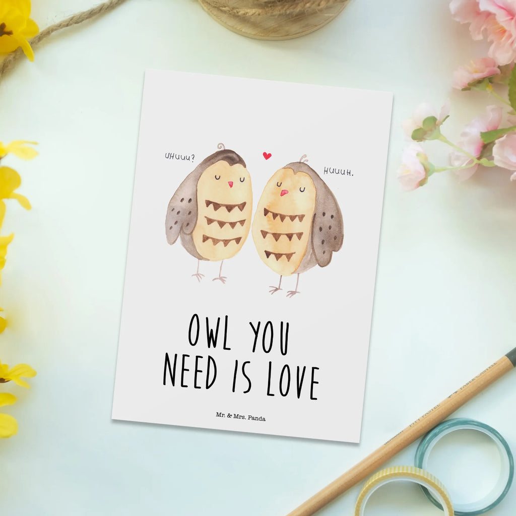 Postkarte Eulen Liebe Postkarte, Dankeskarte, Ansichtskarte, Ansichtskarten, Karte, Einladungskarten Geburtstag, Grußkarte, Geburtstagskarte, Einladung, Einladungskarte, Geschenkkarte, Einladung Geburtstag, Eule, Liebe, Freundin Geschenk, Liebe Spruch, Wortspiel lustig, Owl, Hochzeit Spruch, All you need is love, Eule Deko, Freund