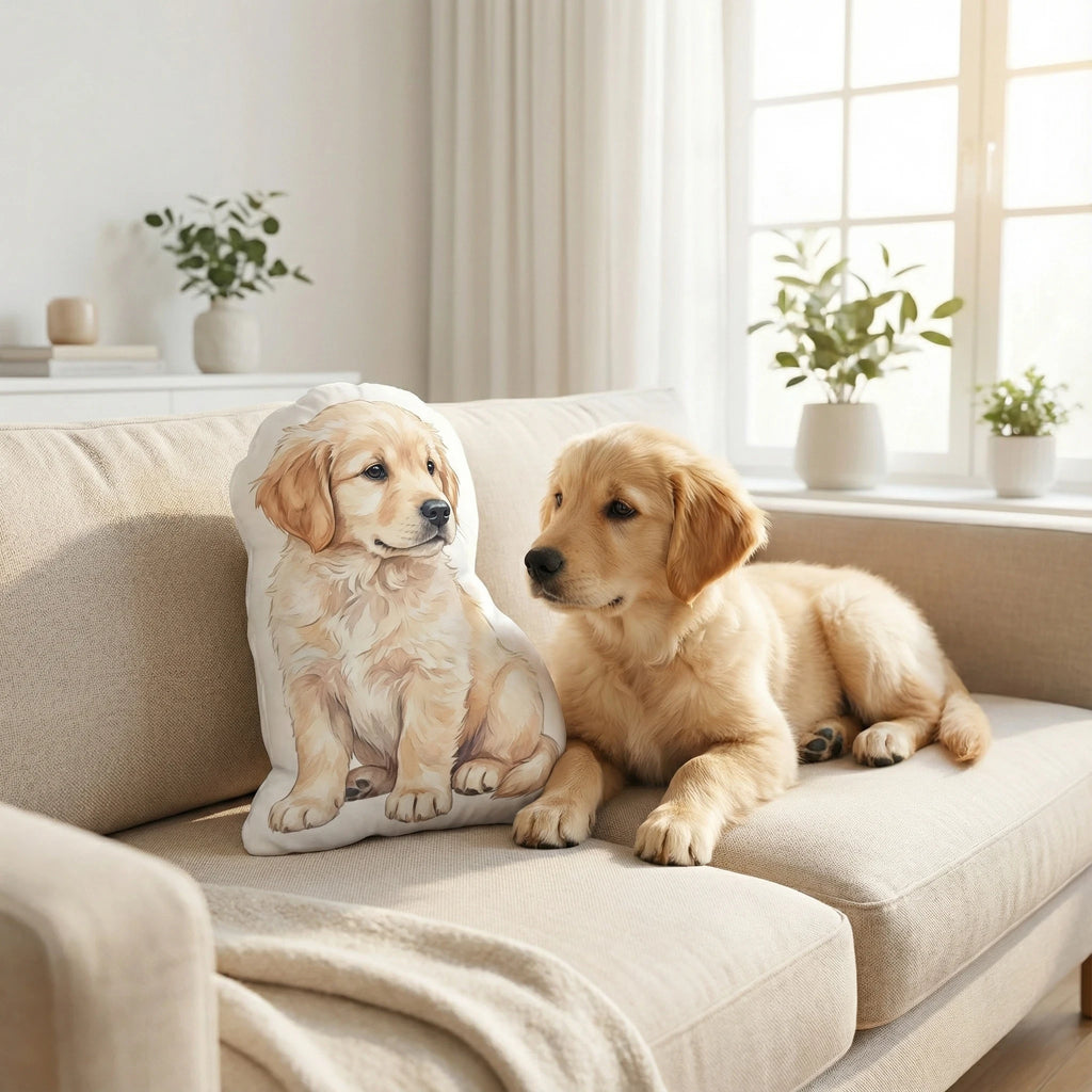 Personalisiertes Formkissen Haustier Design