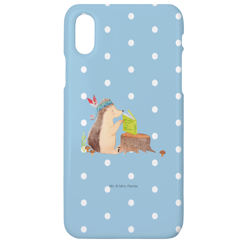 Handyhülle Igel Federschmuck Handyhülle, Handycover, Cover, Handy, Hülle, Iphone 10, Iphone X, Waldtiere, Tiere, Igel, Indianer, Abenteuer, Lagerfeuer, Camping
