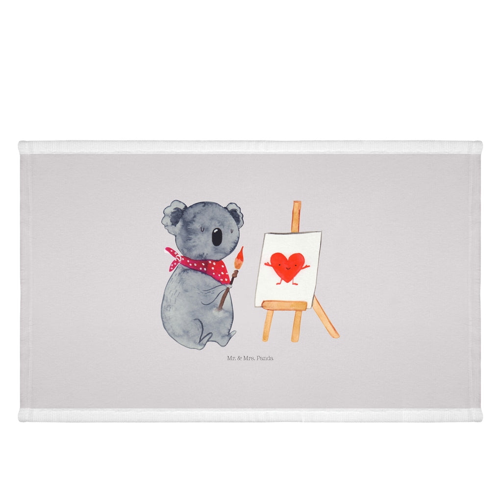 Handtuch Koala Künstler Handtuch, Badehandtuch, Badezimmer, Handtücher, groß, Kinder, Baby, Koala, Koalabär, Liebe, Liebensbeweis, Liebesgeschenk, Gefühle, Künstler, zeichnen