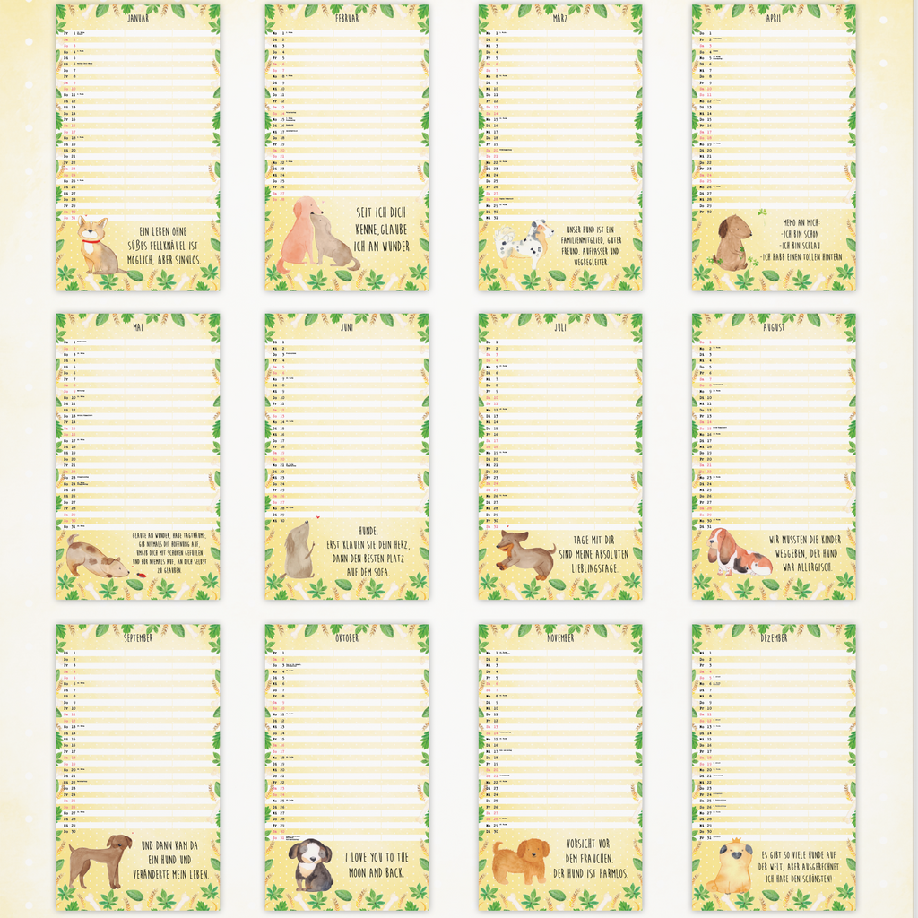 Partnerkalender 2024 Hund Collection Kalender, Kalender für Paare, Jahreskalender, gemeinsamer Kalender, Kalender für zwei, Wandkalender, Hund, Hundemotiv, Haustier, Hunderasse, Tierliebhaber, Hundebesitzer, Sprüche
