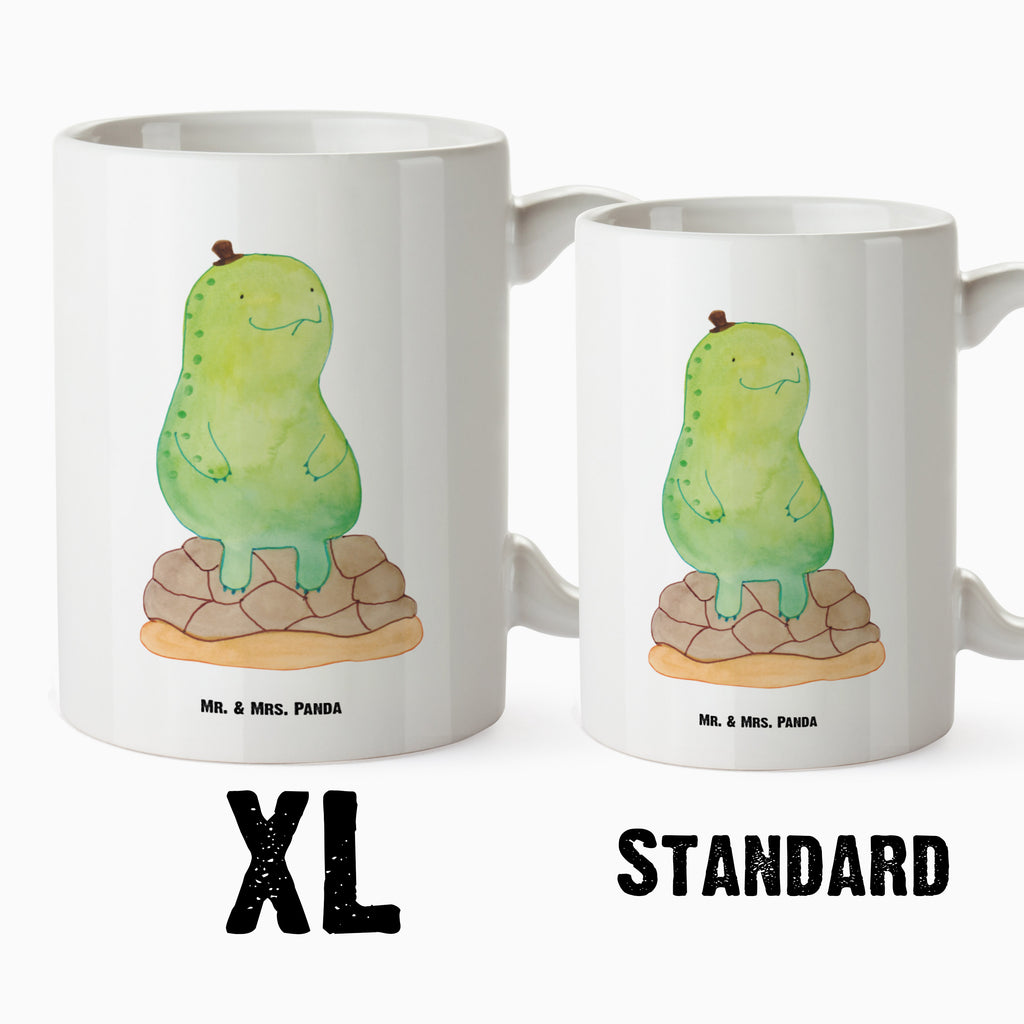 XL Tasse Schildkröte pausiert XL Tasse, Große Tasse, Grosse Kaffeetasse, XL Becher, XL Teetasse, spülmaschinenfest, Jumbo Tasse, Groß, Schildkröte, Achtsamkeit, Entschleunigen, achtsam