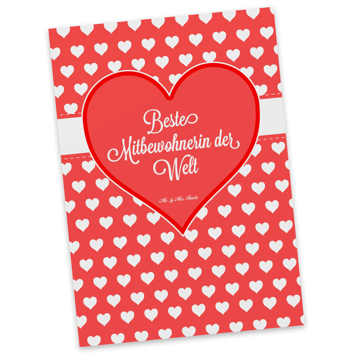 Postcard Mitbewohnerin card, invitation card, paper, letter, invitation, postcards, gift card, Postcard, gift, Heart Love In Love Thank You Birthday Best Best Thank You