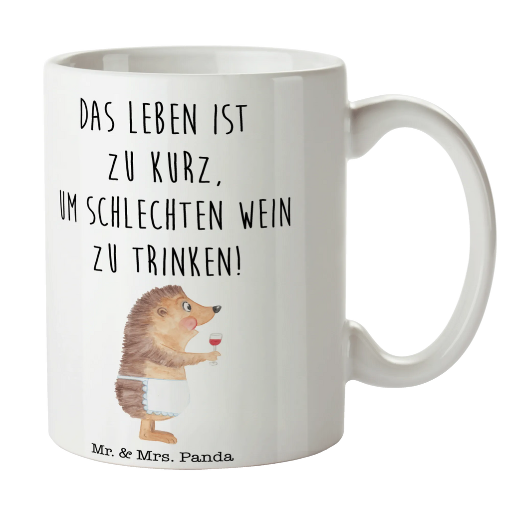 Kubek jeż wino Bürotasse, Keramiktasse, Porzellantasse, Tasse mit Motiven, Tasse, Kaffeetasse, Teetasse, Tasse mit Zitaten, Geschenktasse, Tiermotive, Gute Laune, lustige Sprüche, Tiere, Weinglas, Geschenk Weinliebhaber, Wein Deko, Wein trinken, Wein Spruch, Igel, Geschenk Weintrinker, Weißwein, Rotwein